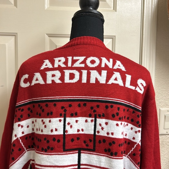 NFL Shop Arizona Cardinals Cardinal Stadium Light Up Sweater Team Appare… - Picture 8 of 11